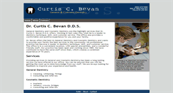 Desktop Screenshot of curtisbevandds.com